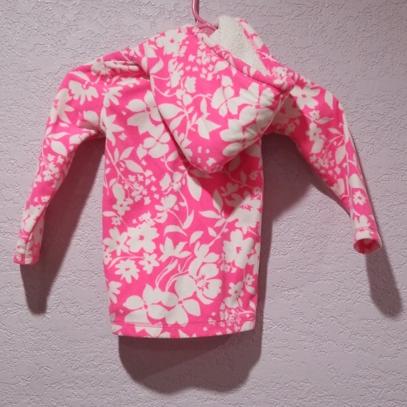 Toddler girl fleece hoodie - Picture 4 of 6